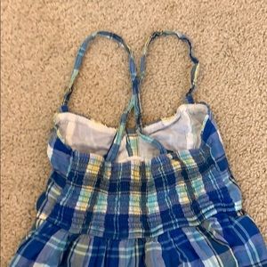 Abercrombie & Fitch Dresses - Blue Plaid Summer Dress Abercrombie & Fitch Dresses - Blue Plaid Summer Dress